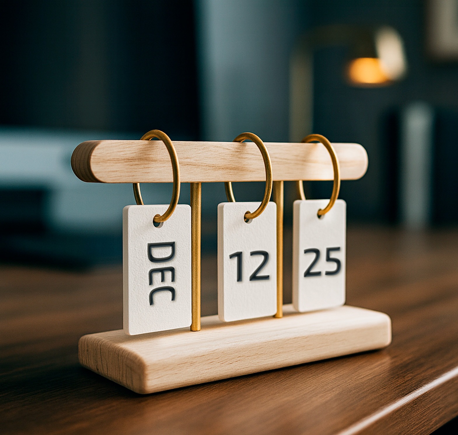 Masa Üstü Takvim (3 parçalı)